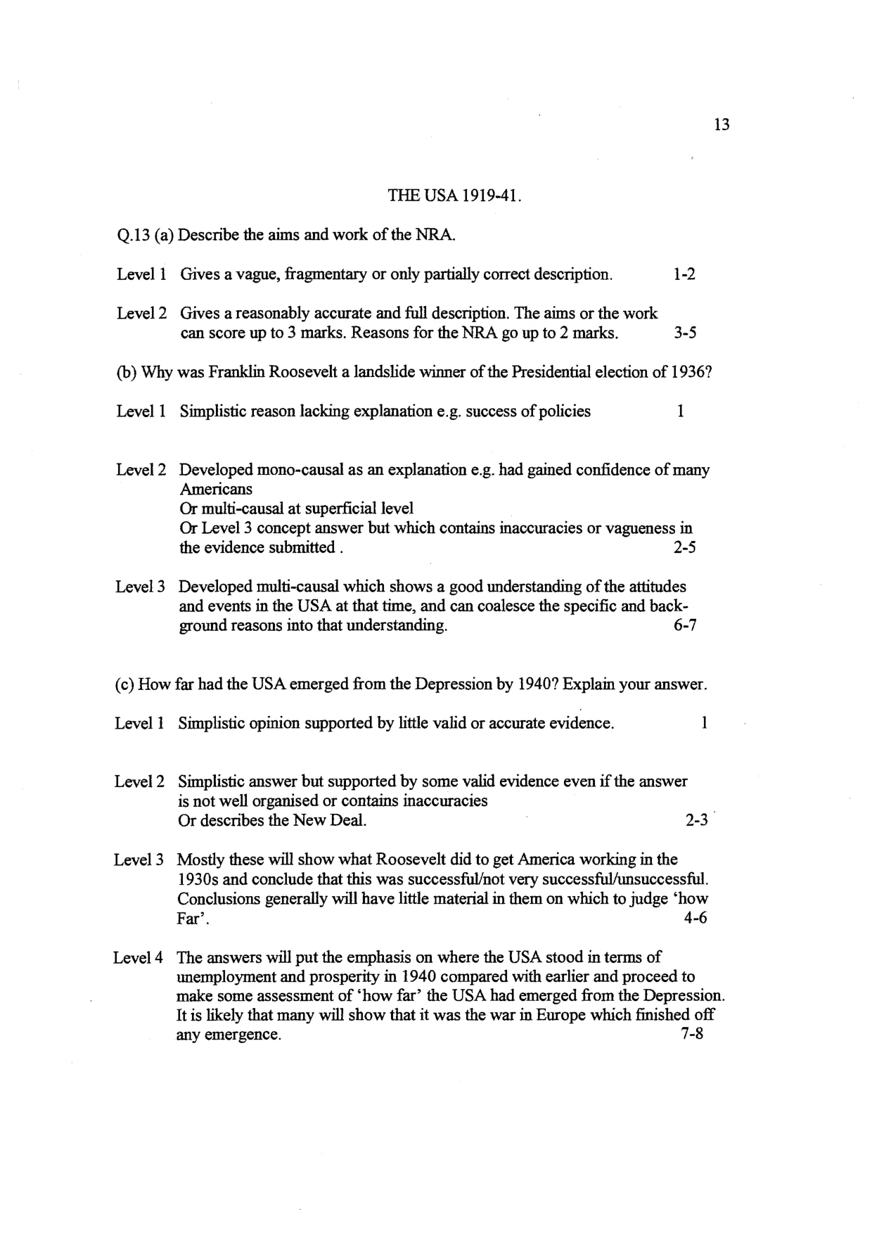 Mark scheme, page 14 of 26