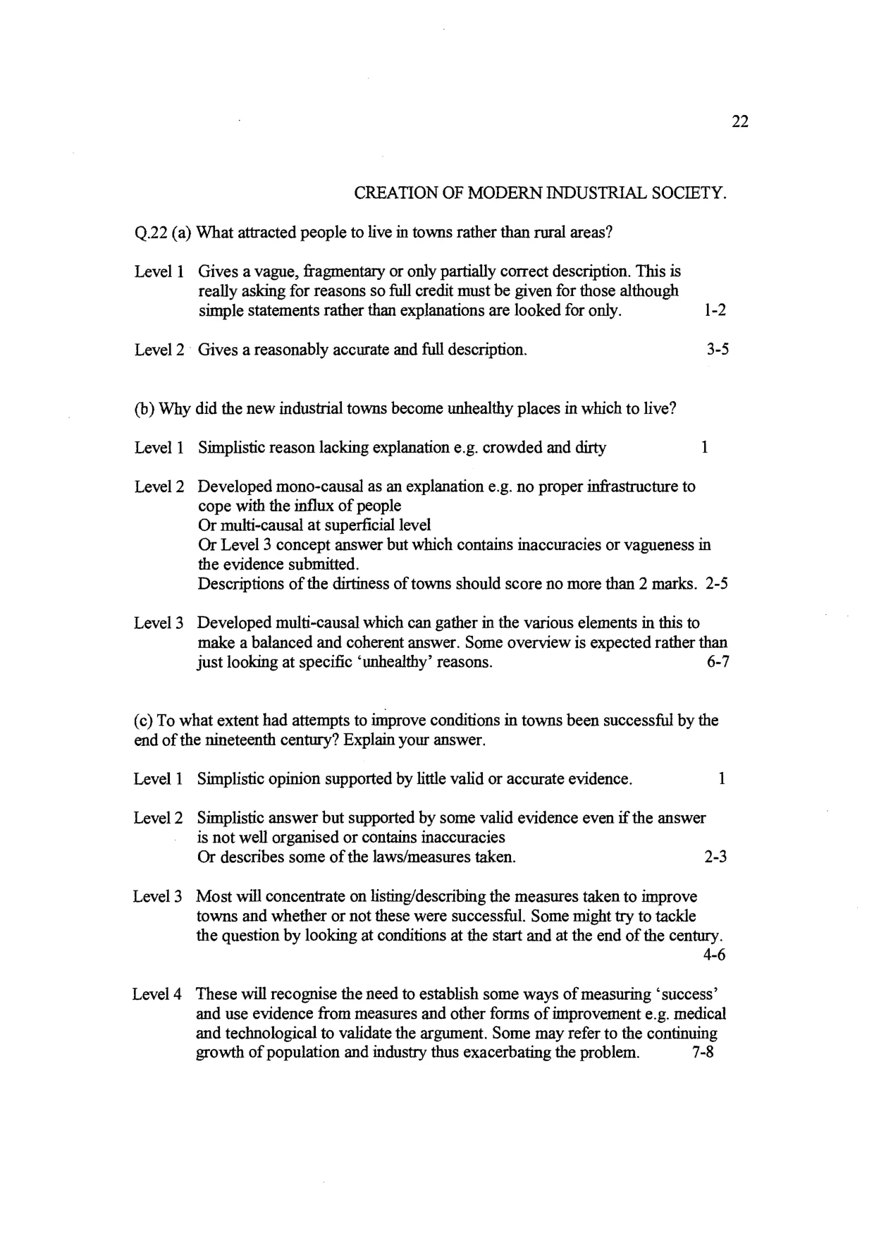 Mark scheme, page 23 of 26