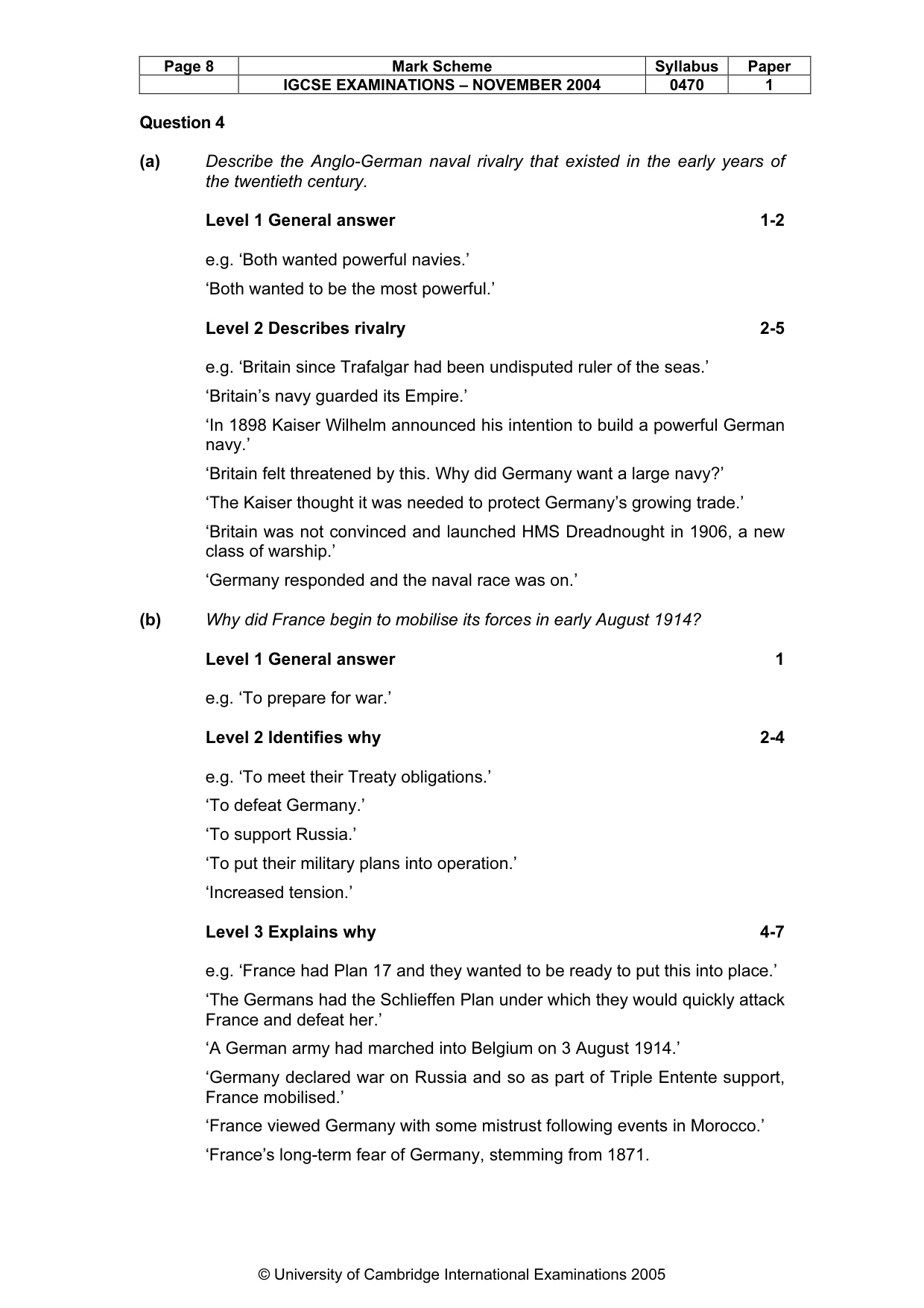Mark scheme, page 11 of 54
