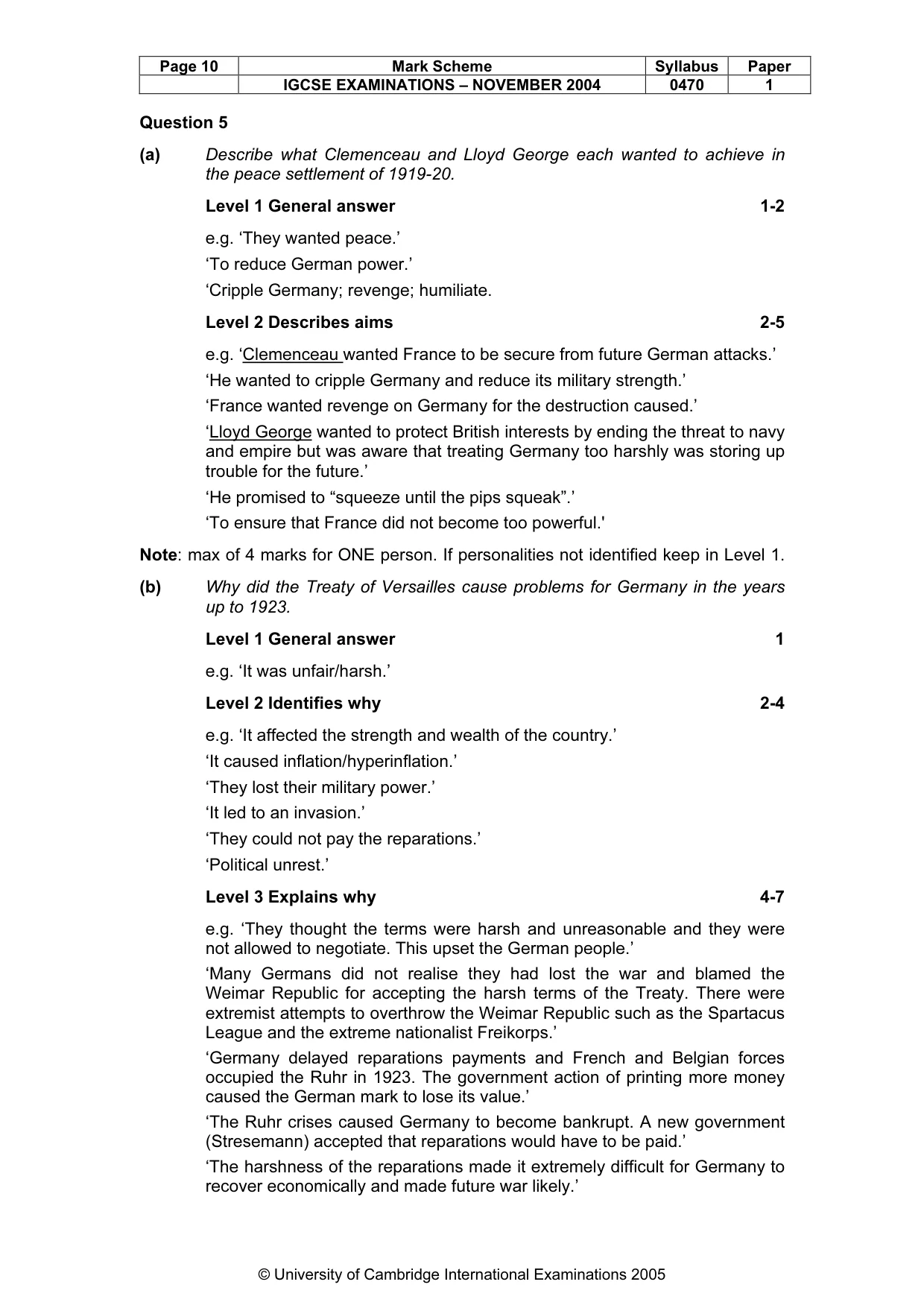 Mark scheme, page 13 of 54