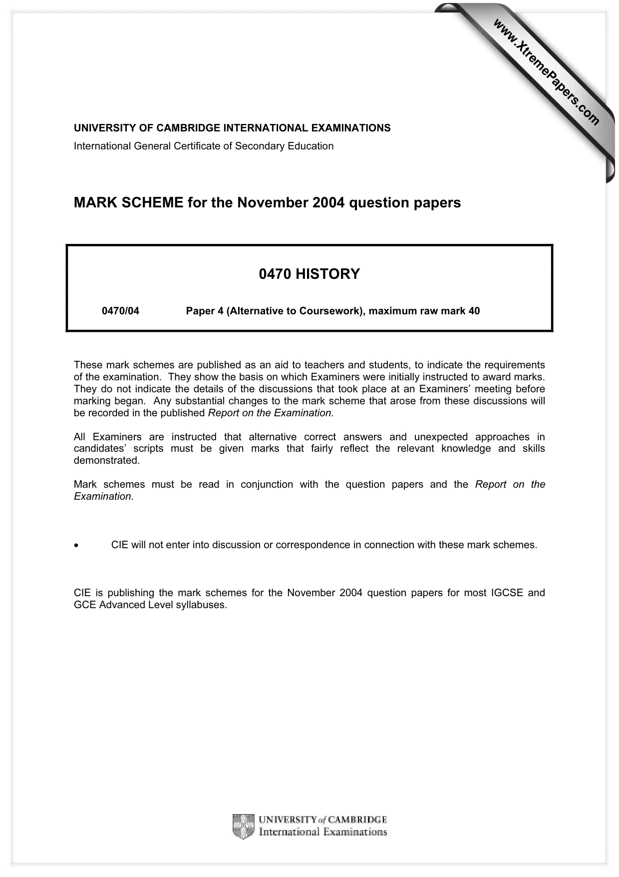 Mark scheme, page 1 of 16