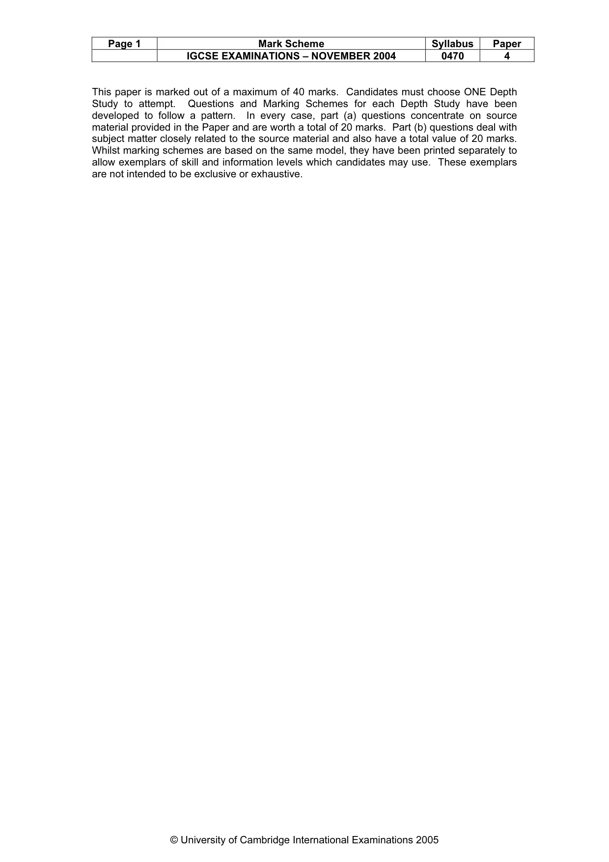 Mark scheme, page 4 of 16