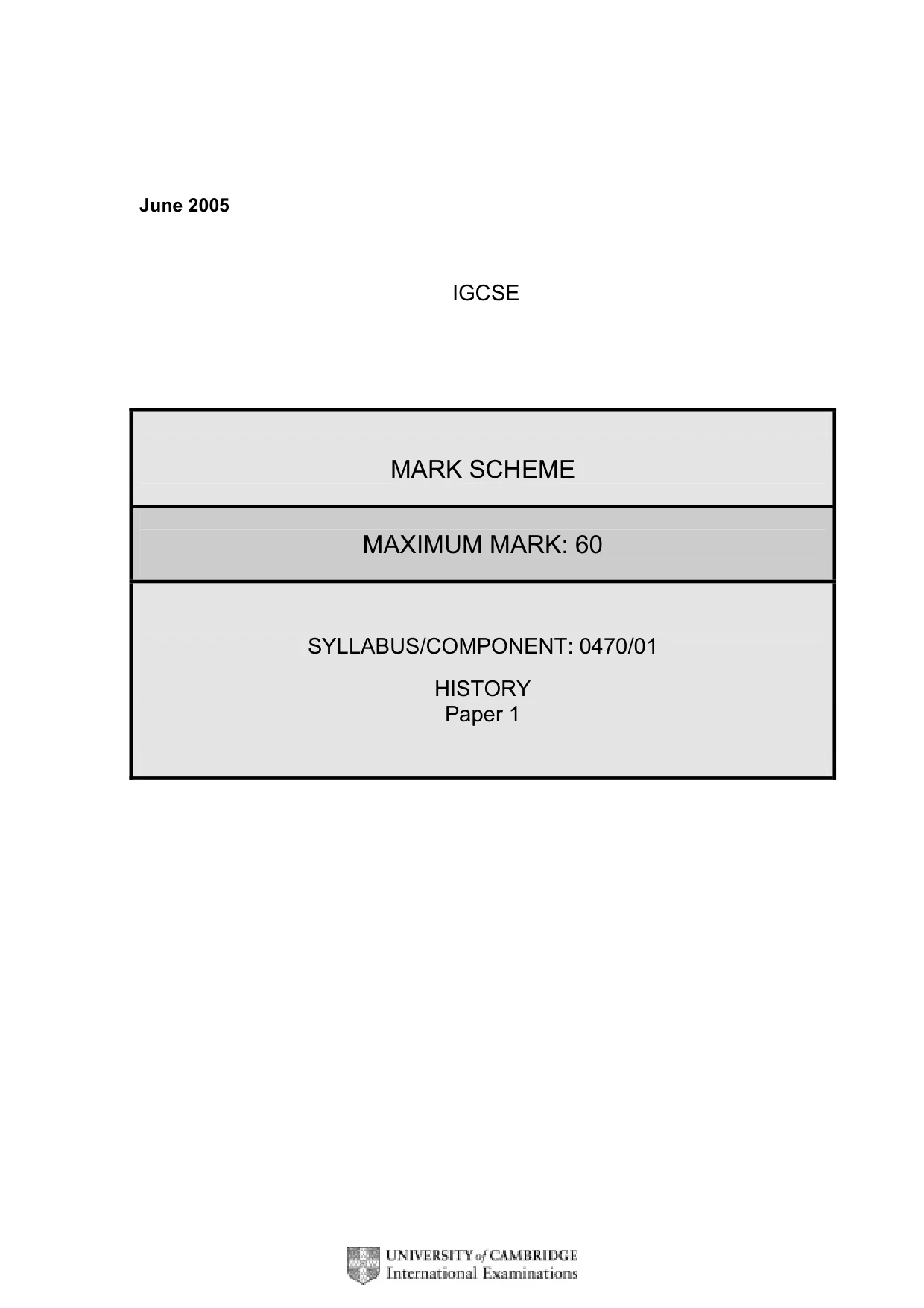Mark scheme, page 3 of 47