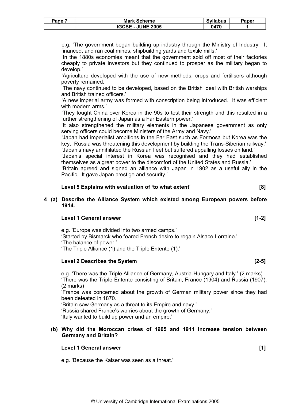 Mark scheme, page 10 of 47