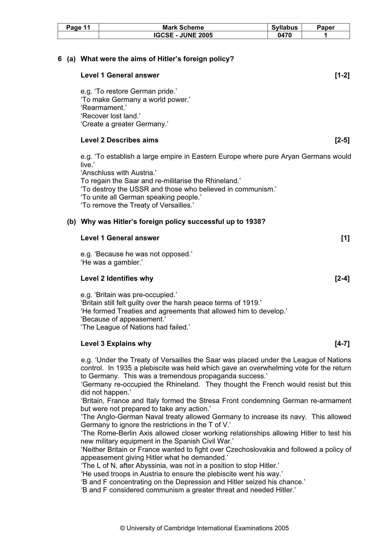 Mark scheme, page 14 of 47