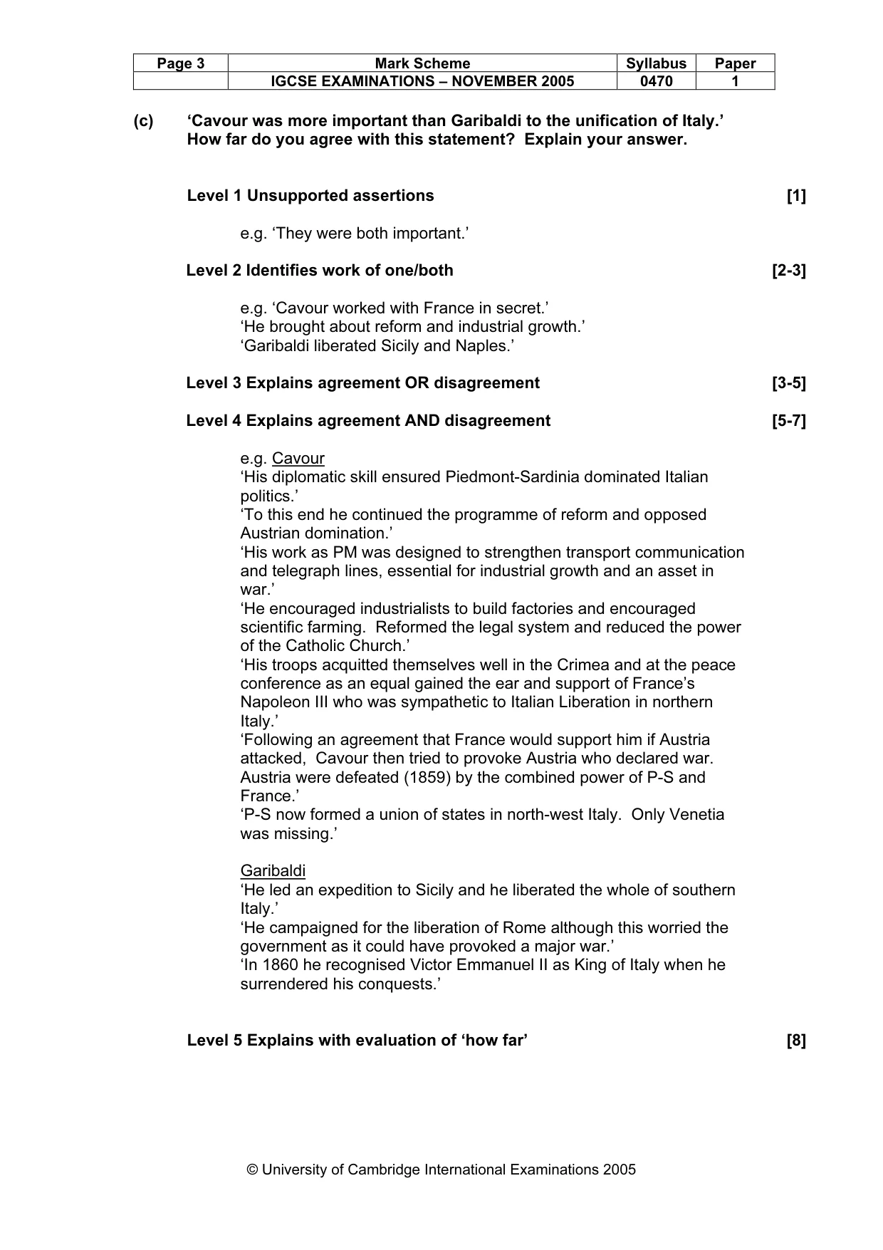 Mark scheme, page 4 of 53