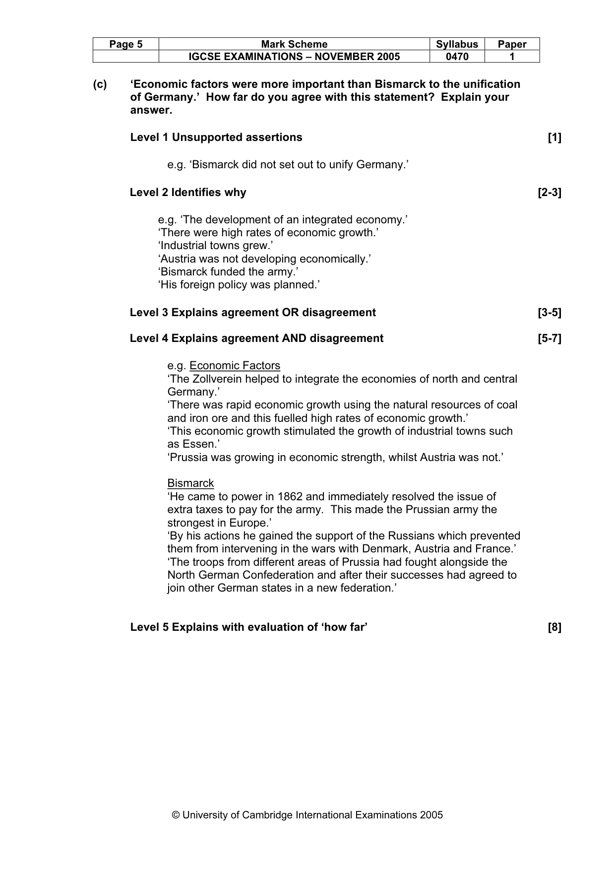 Mark scheme, page 6 of 53