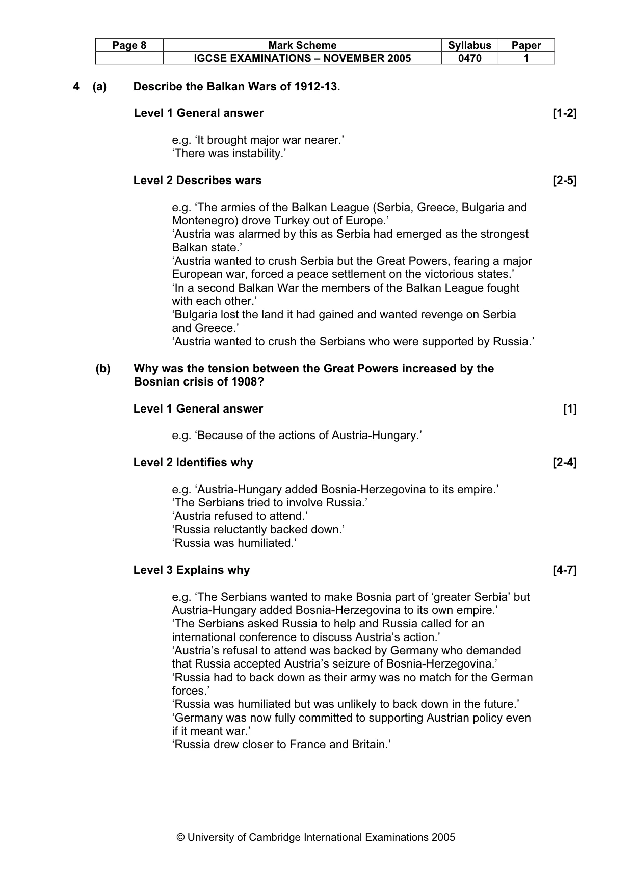 Mark scheme, page 9 of 53