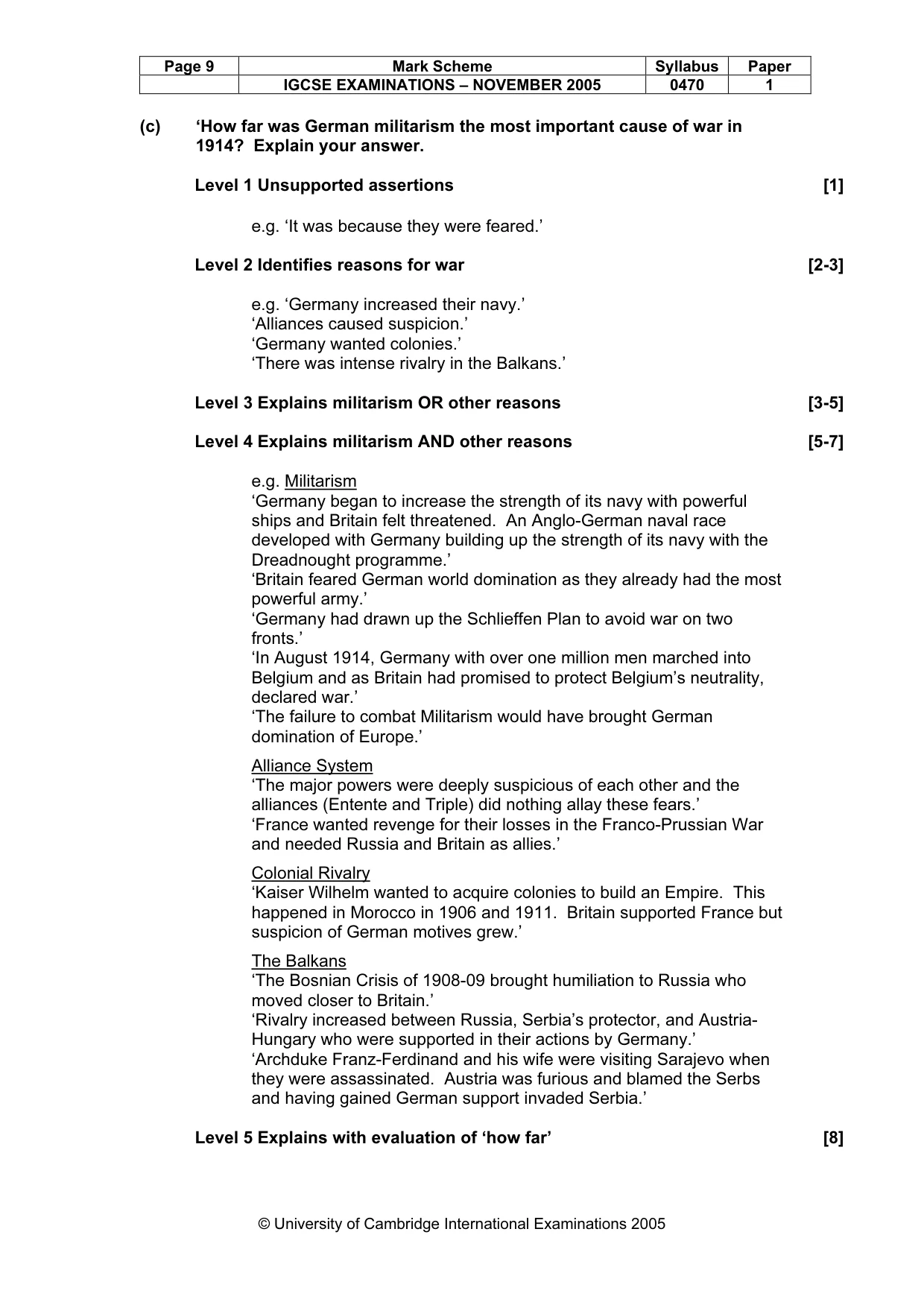 Mark scheme, page 10 of 53