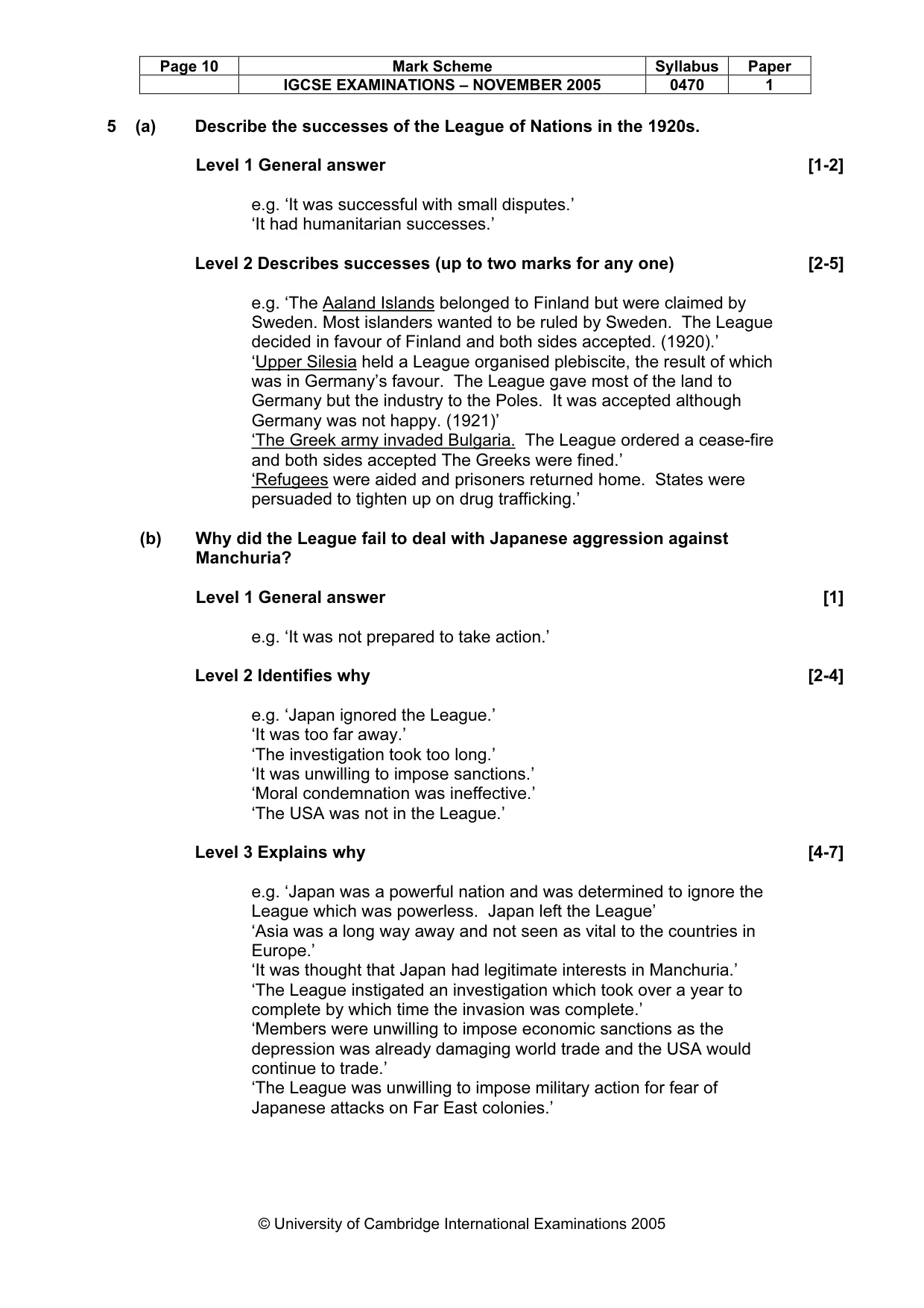 Mark scheme, page 11 of 53