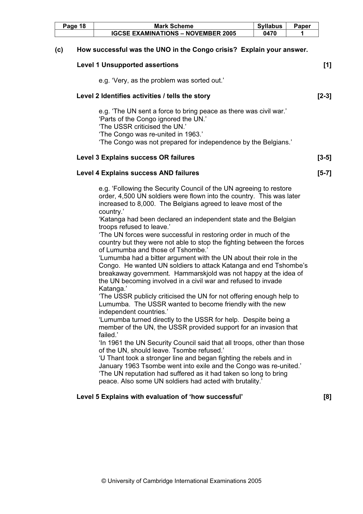 Mark scheme, page 19 of 53