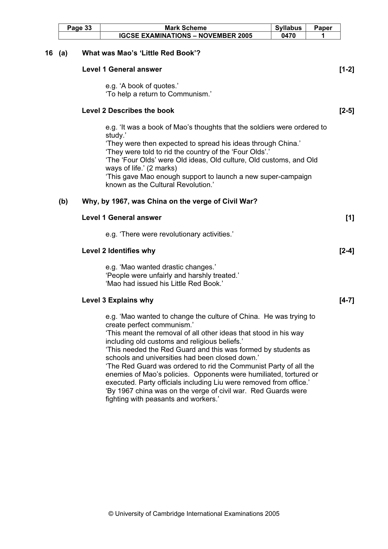Mark scheme, page 34 of 53