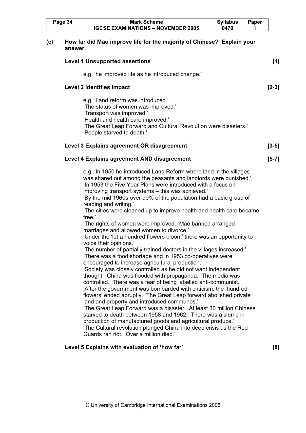 Mark scheme, page 35 of 53