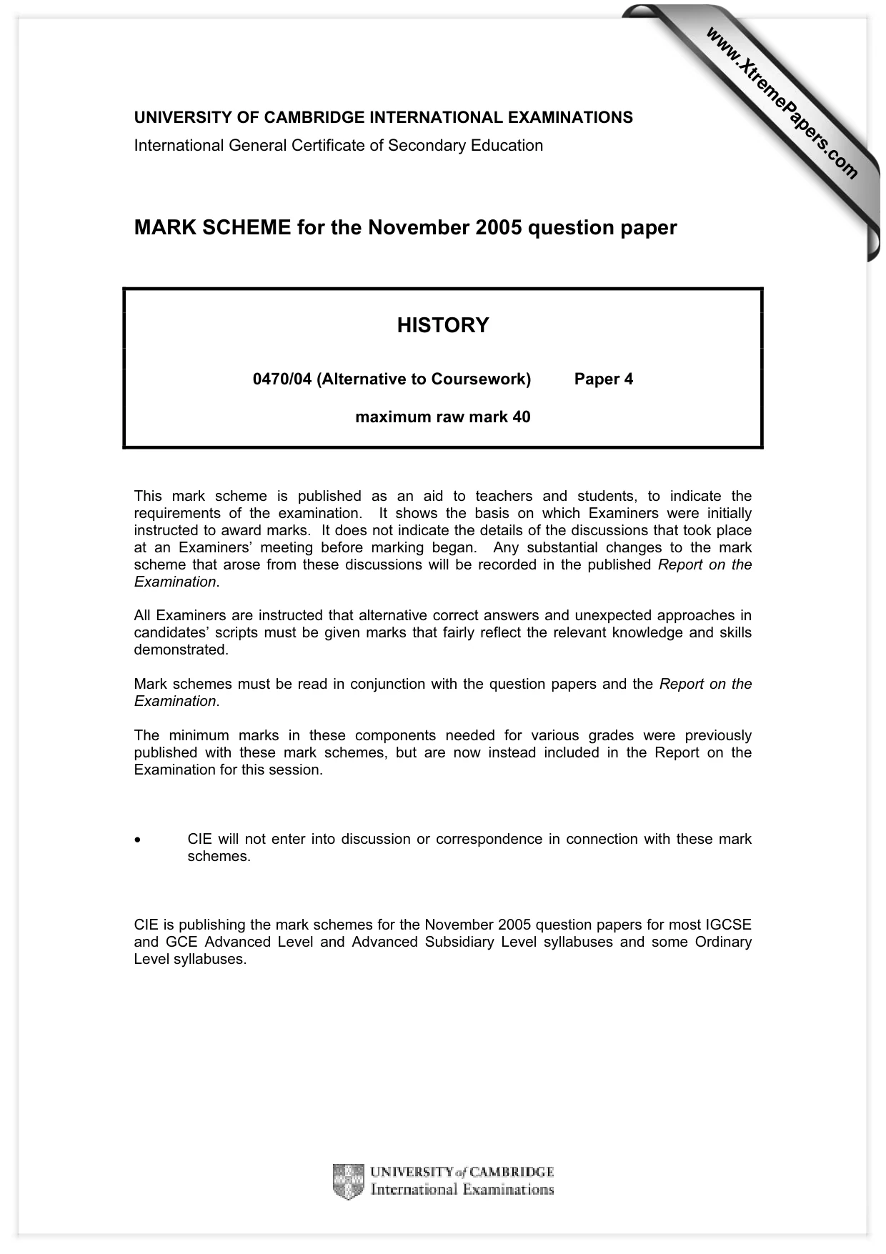 Mark scheme, page 1 of 17