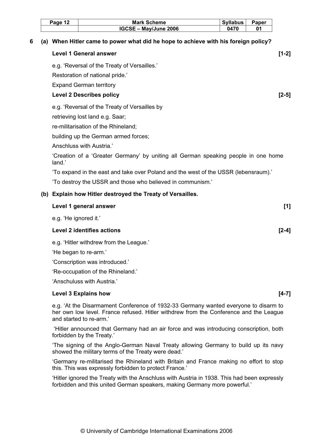 Mark scheme, page 13 of 52