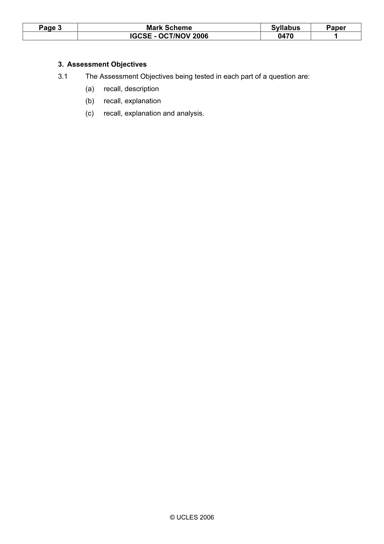Mark scheme, page 3 of 53