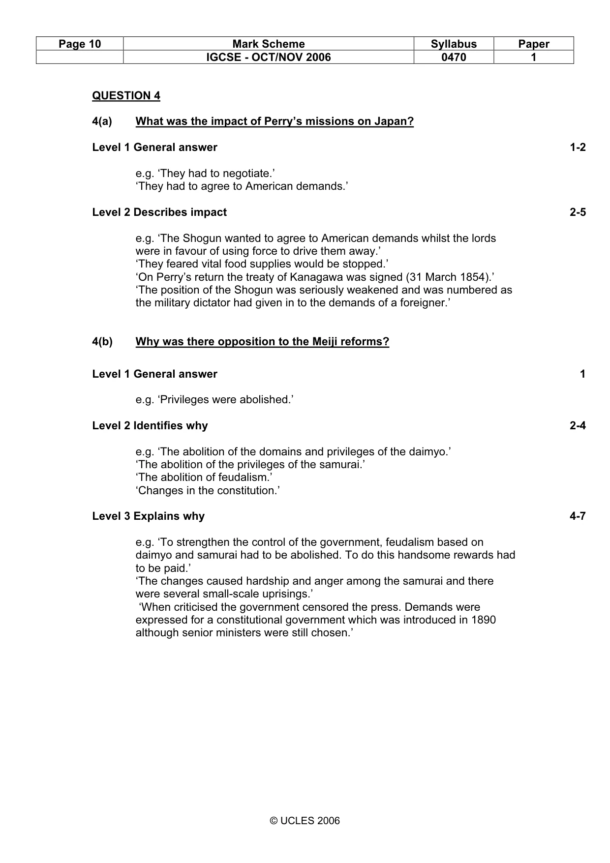Mark scheme, page 10 of 53