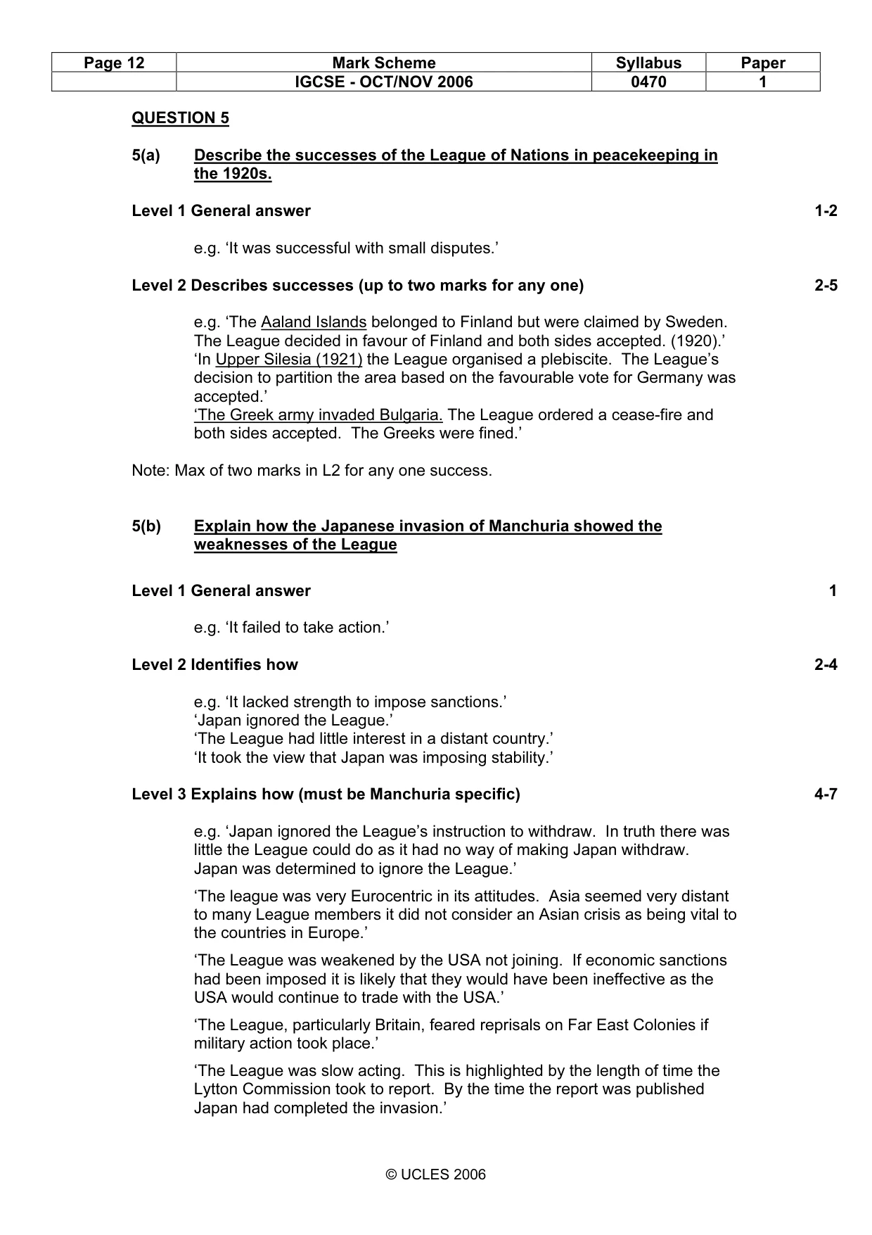 Mark scheme, page 12 of 53