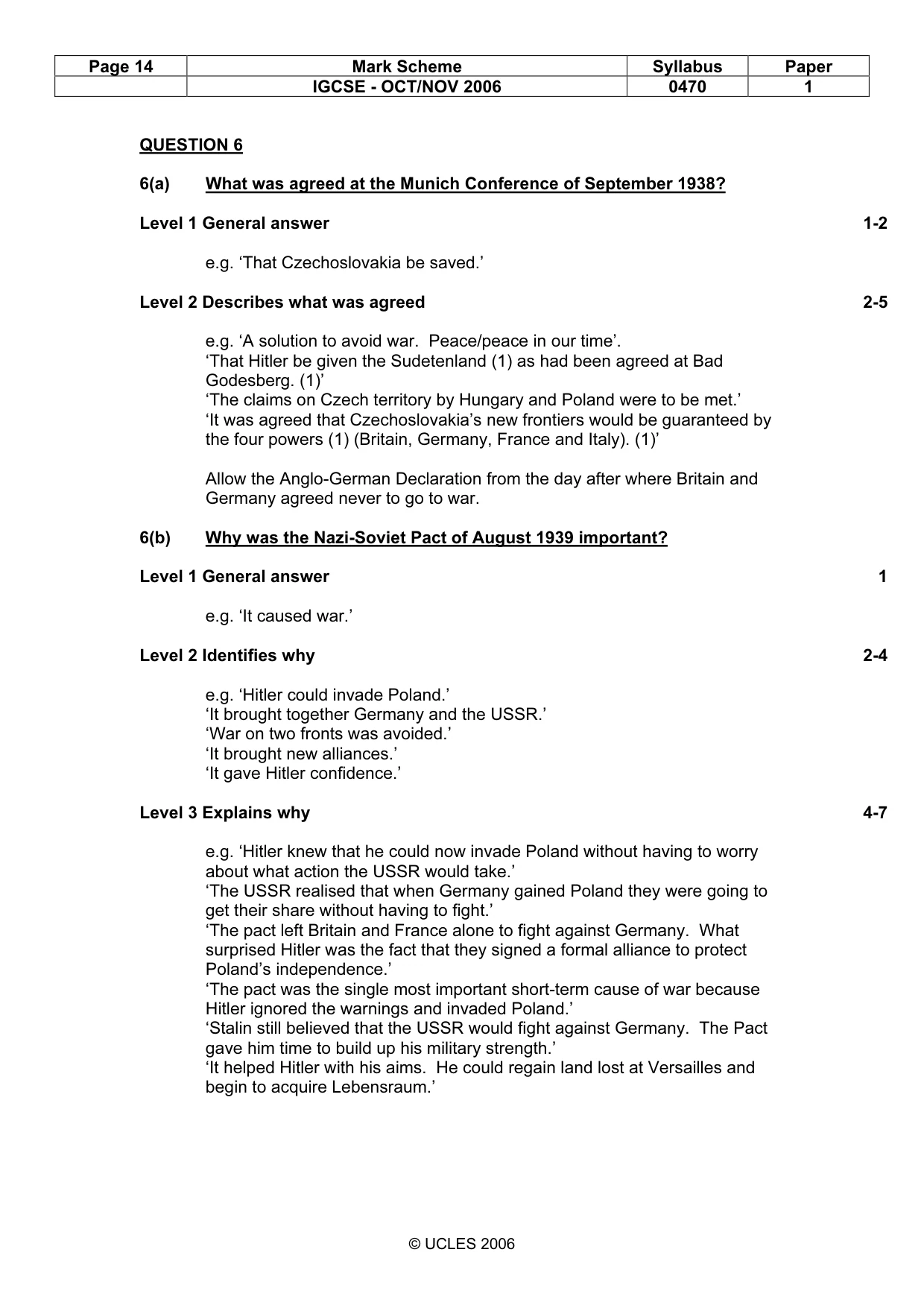 Mark scheme, page 14 of 53