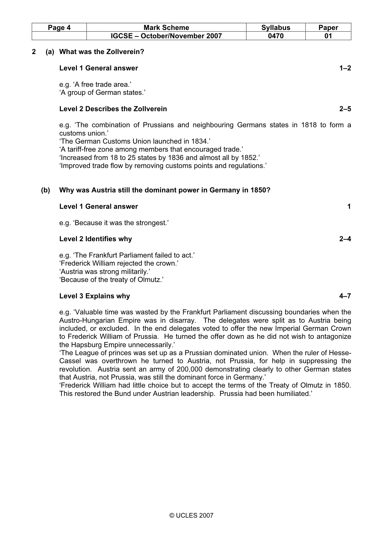 Mark scheme, page 4 of 51