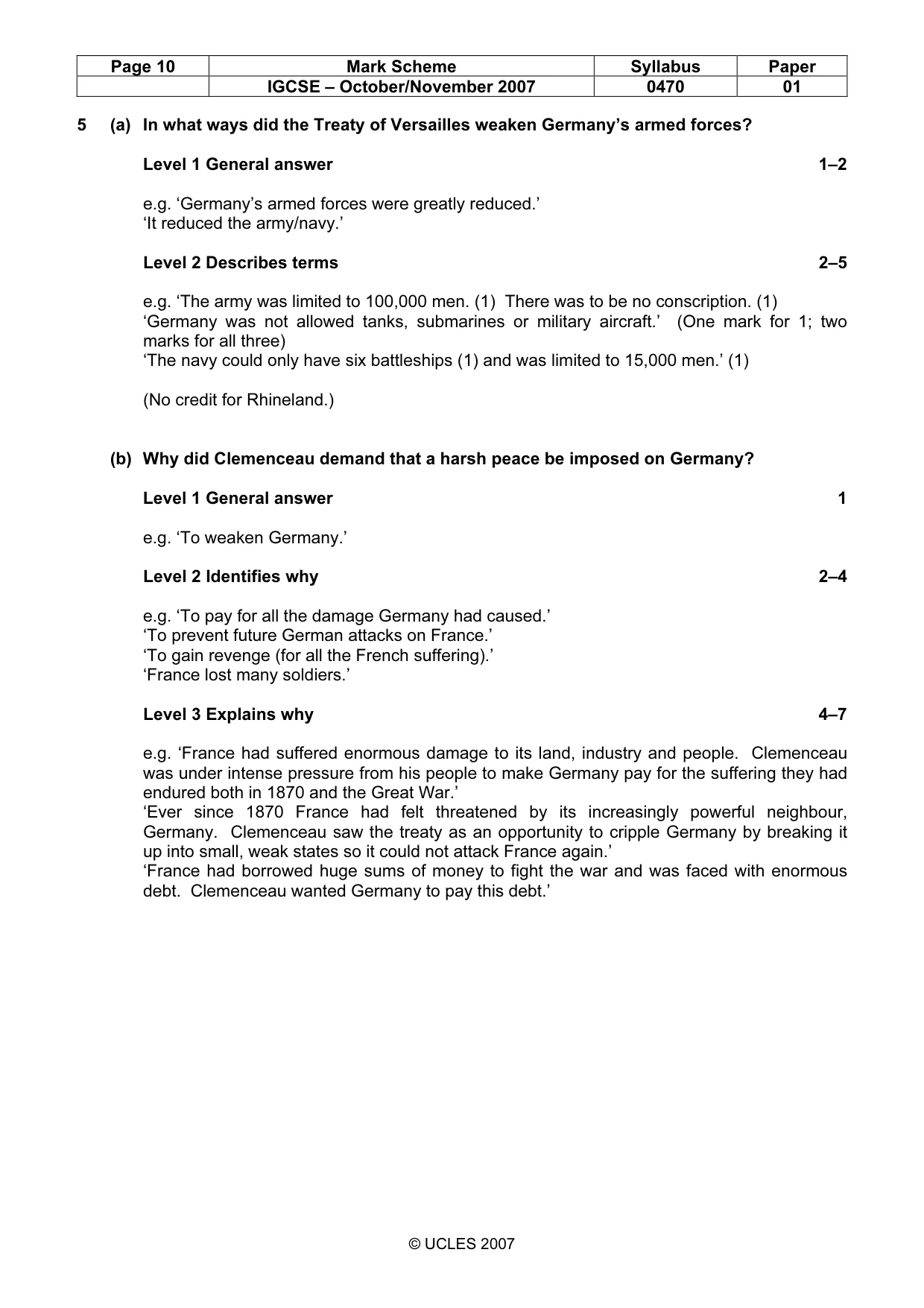 Mark scheme, page 10 of 51