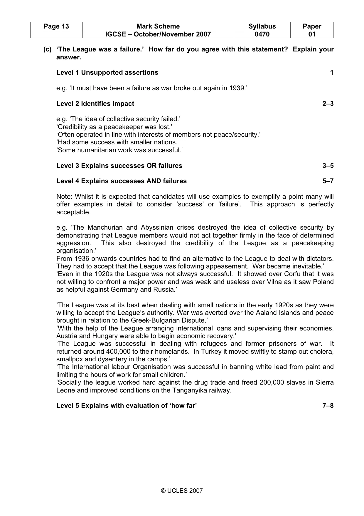 Mark scheme, page 13 of 51