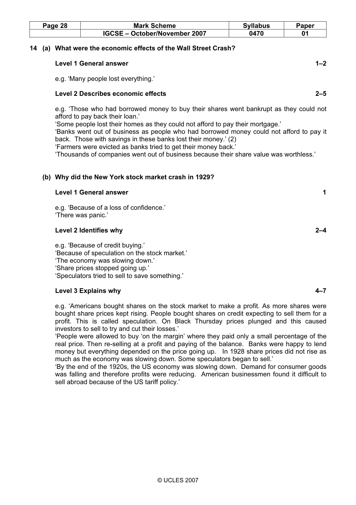Mark scheme, page 28 of 51