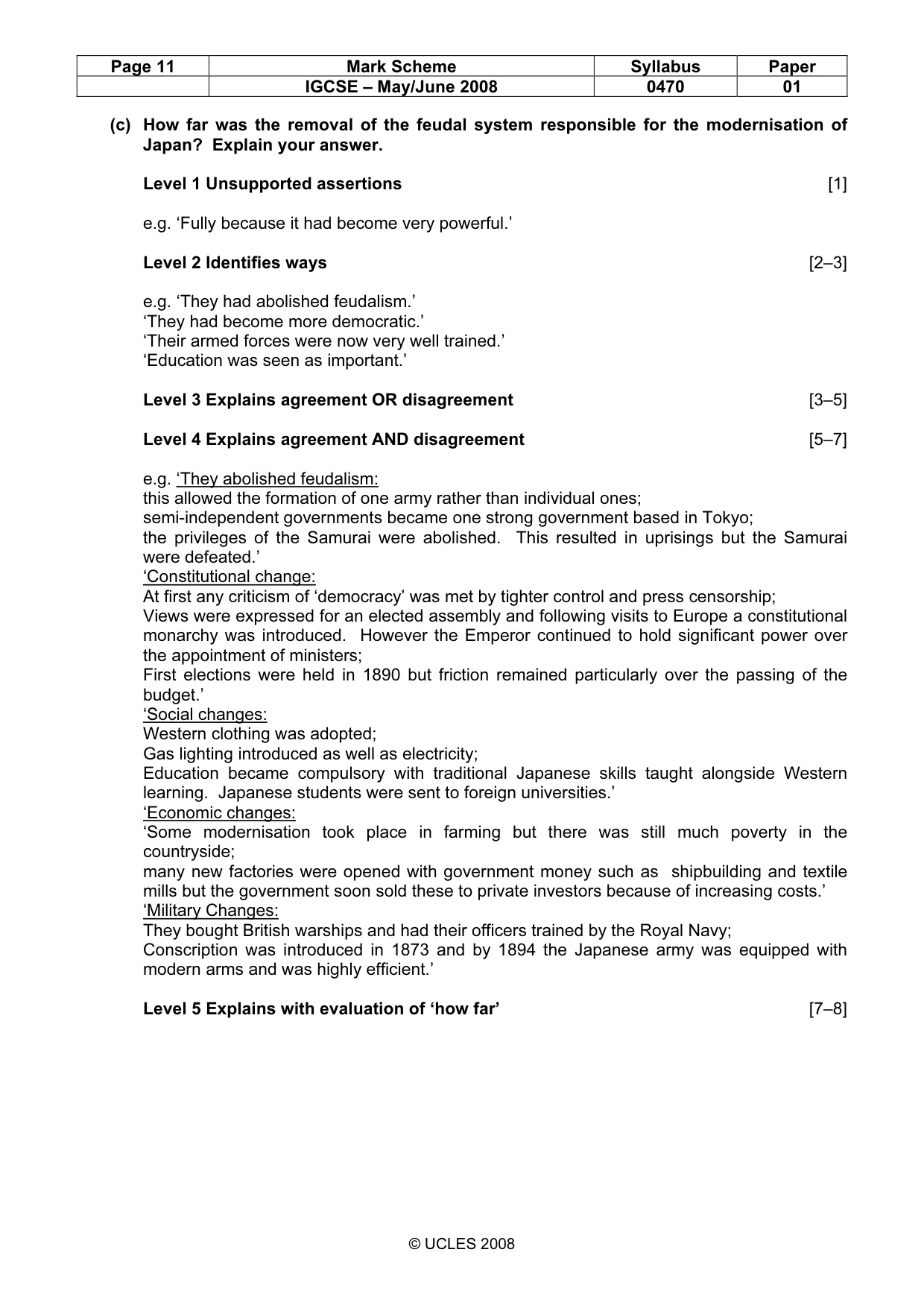 Mark scheme, page 11 of 53