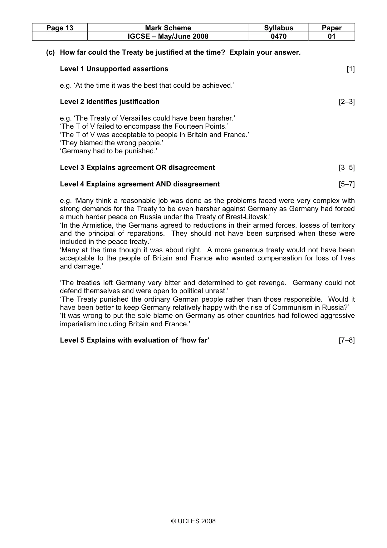 Mark scheme, page 13 of 53
