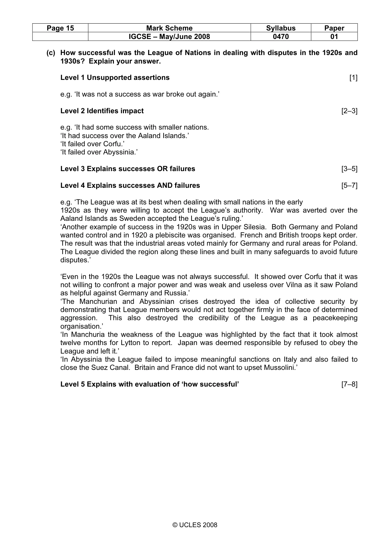 Mark scheme, page 15 of 53