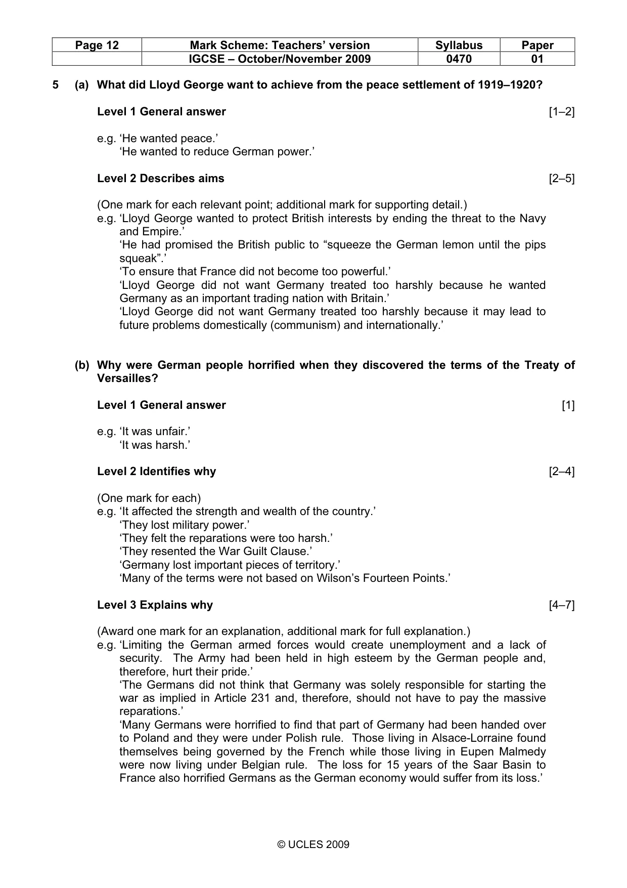 Mark scheme, page 12 of 54