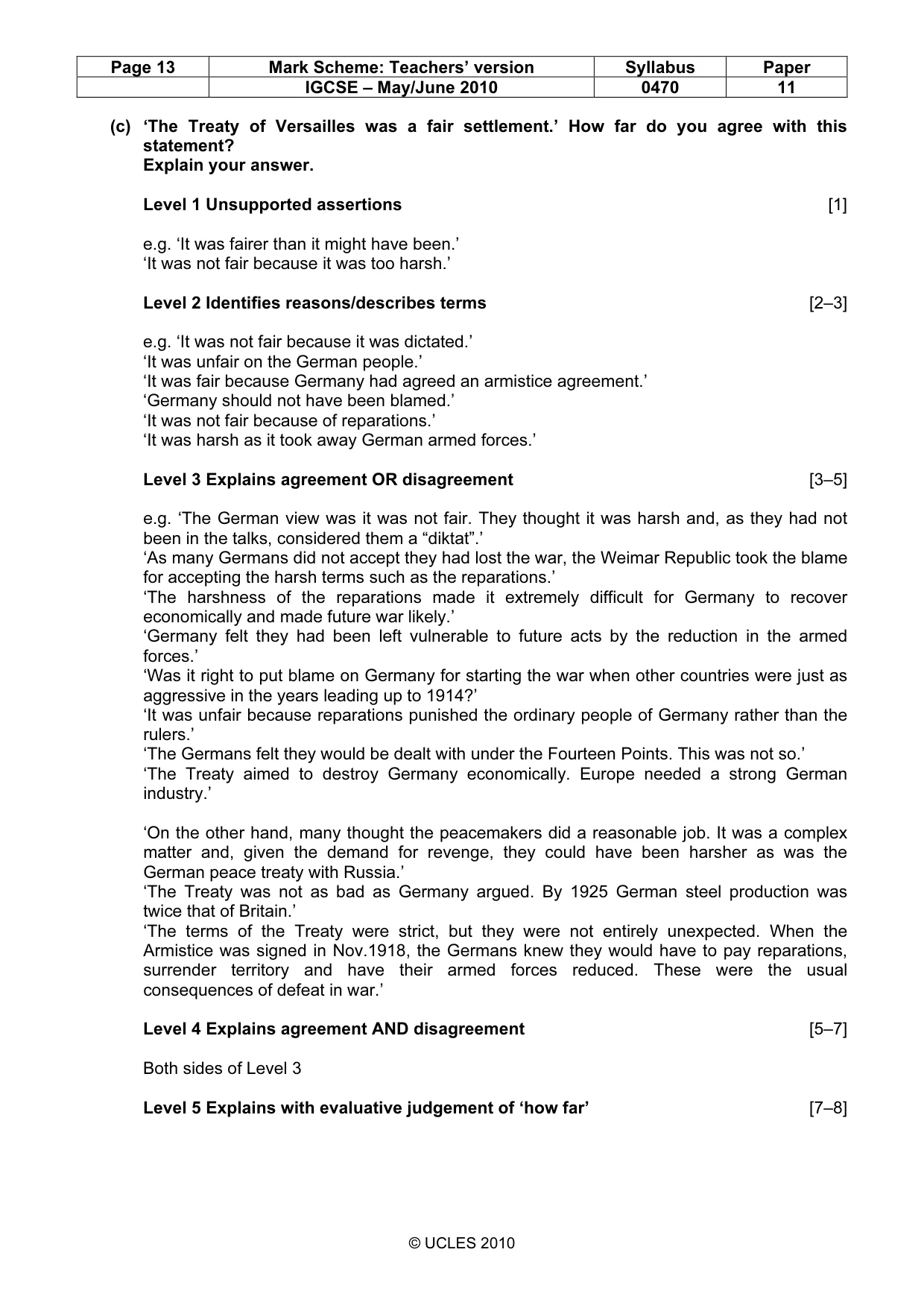 Mark scheme, page 13 of 55