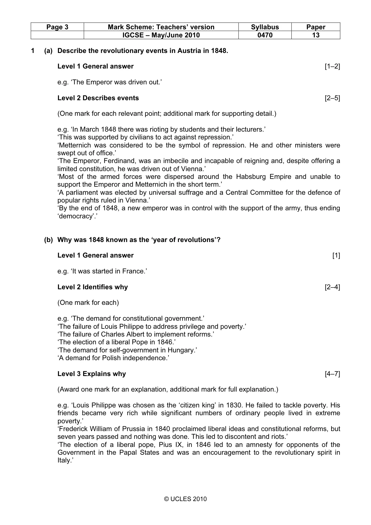 Mark scheme, page 3 of 53