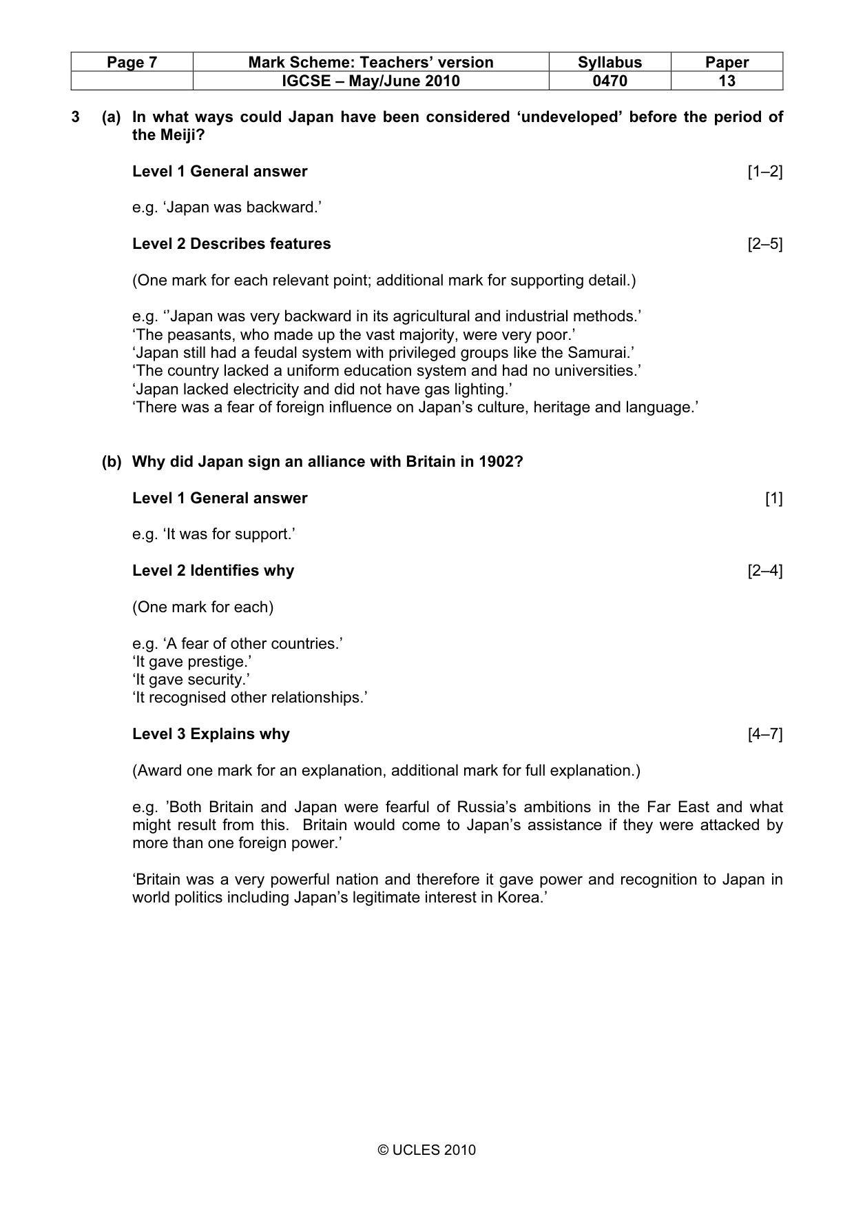Mark scheme, page 7 of 53