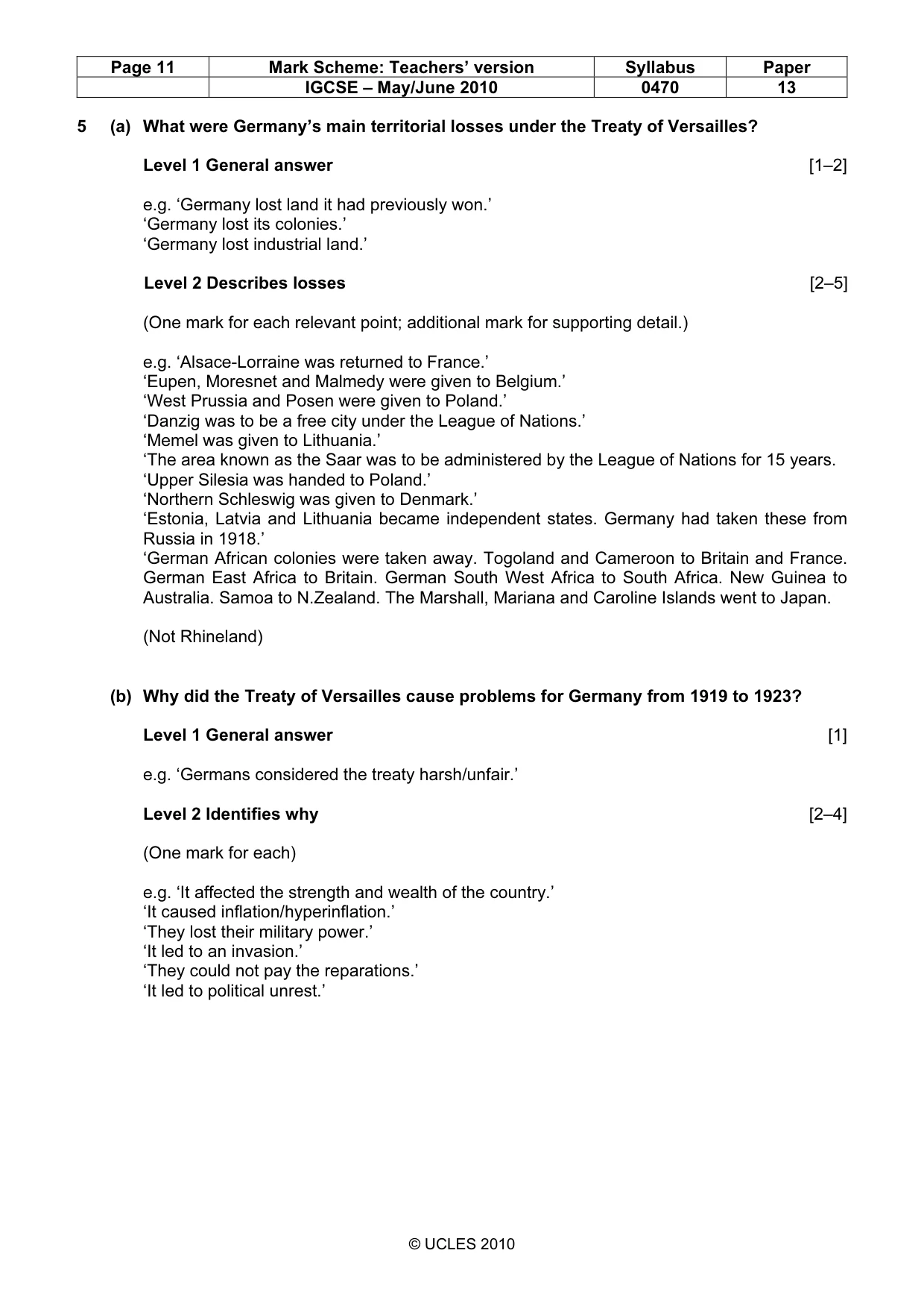 Mark scheme, page 11 of 53