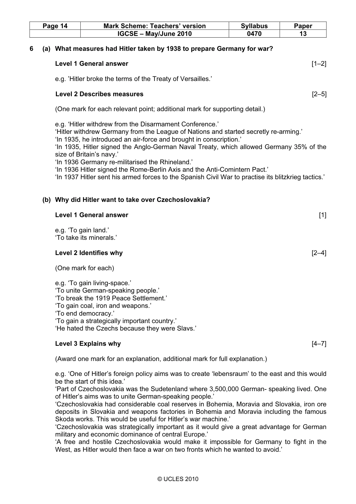 Mark scheme, page 14 of 53