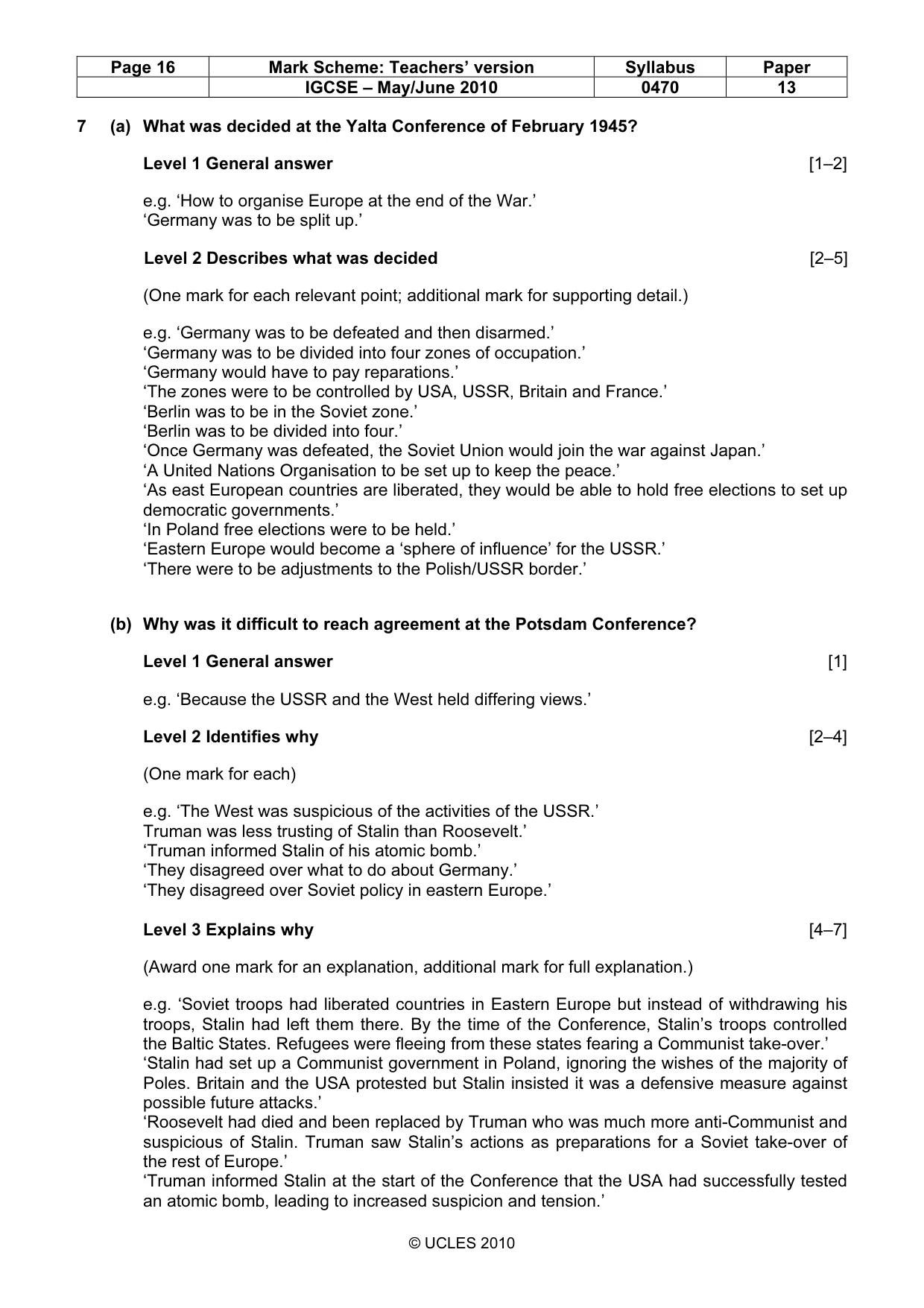 Mark scheme, page 16 of 53