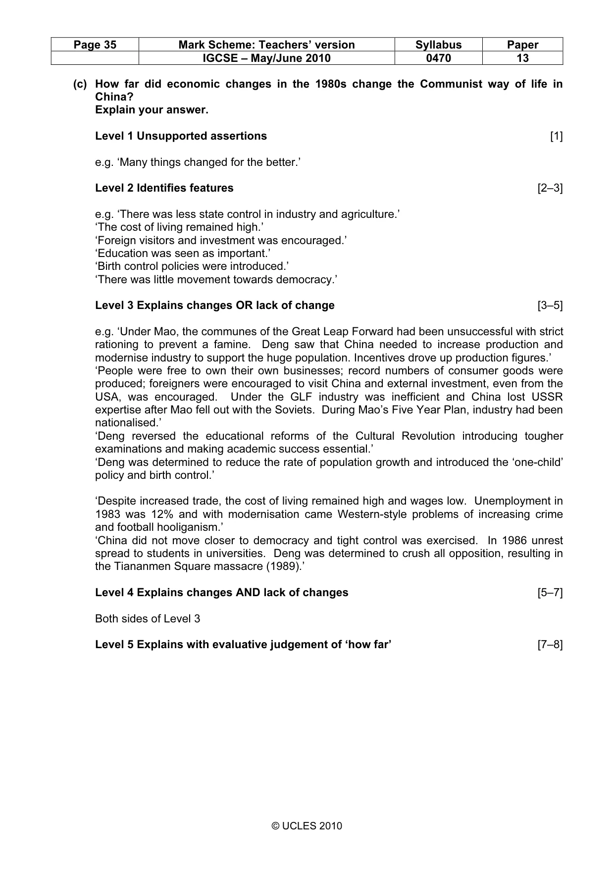 Mark scheme, page 35 of 53