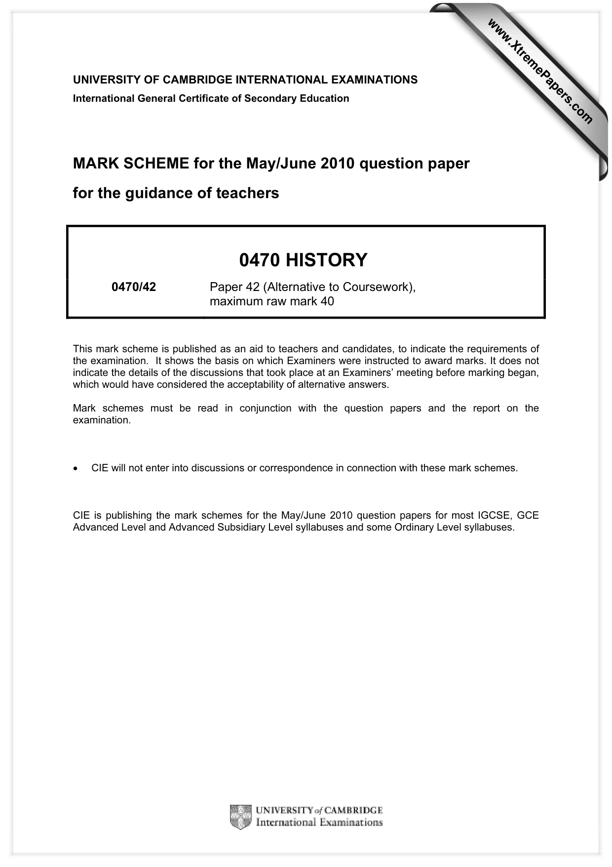 Mark scheme, page 1 of 17