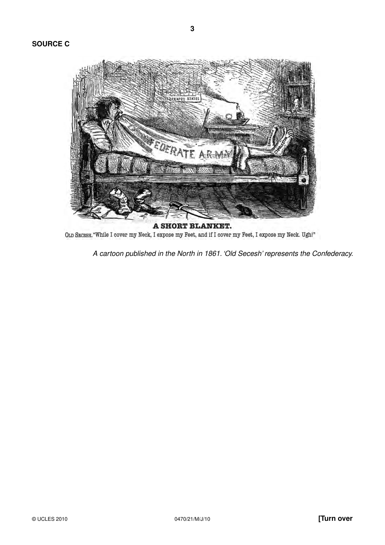 Cambridge IGCSE History 0470 2010 May/June Paper 2 · Variant 1 question paper, page 3 of 16