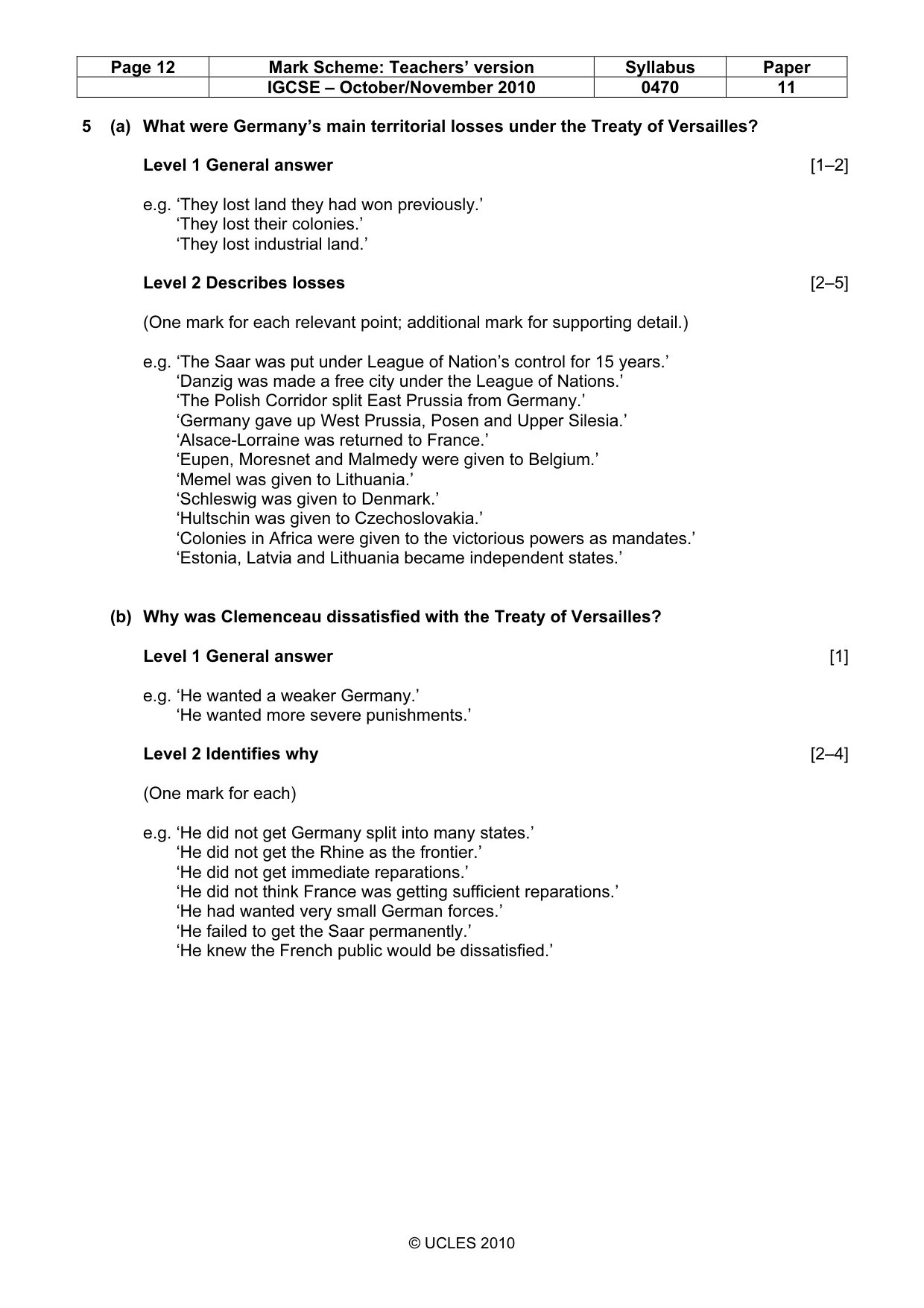 Mark scheme, page 12 of 54