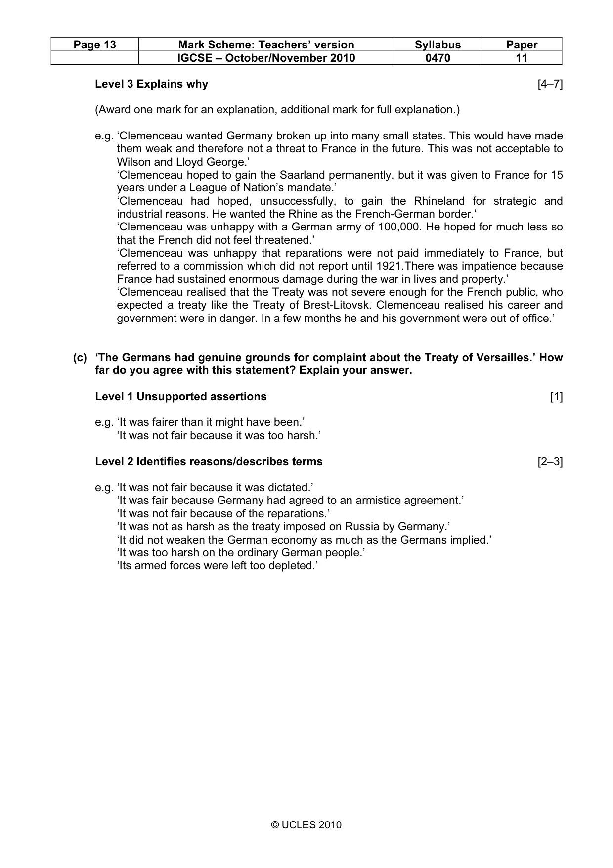 Mark scheme, page 13 of 54