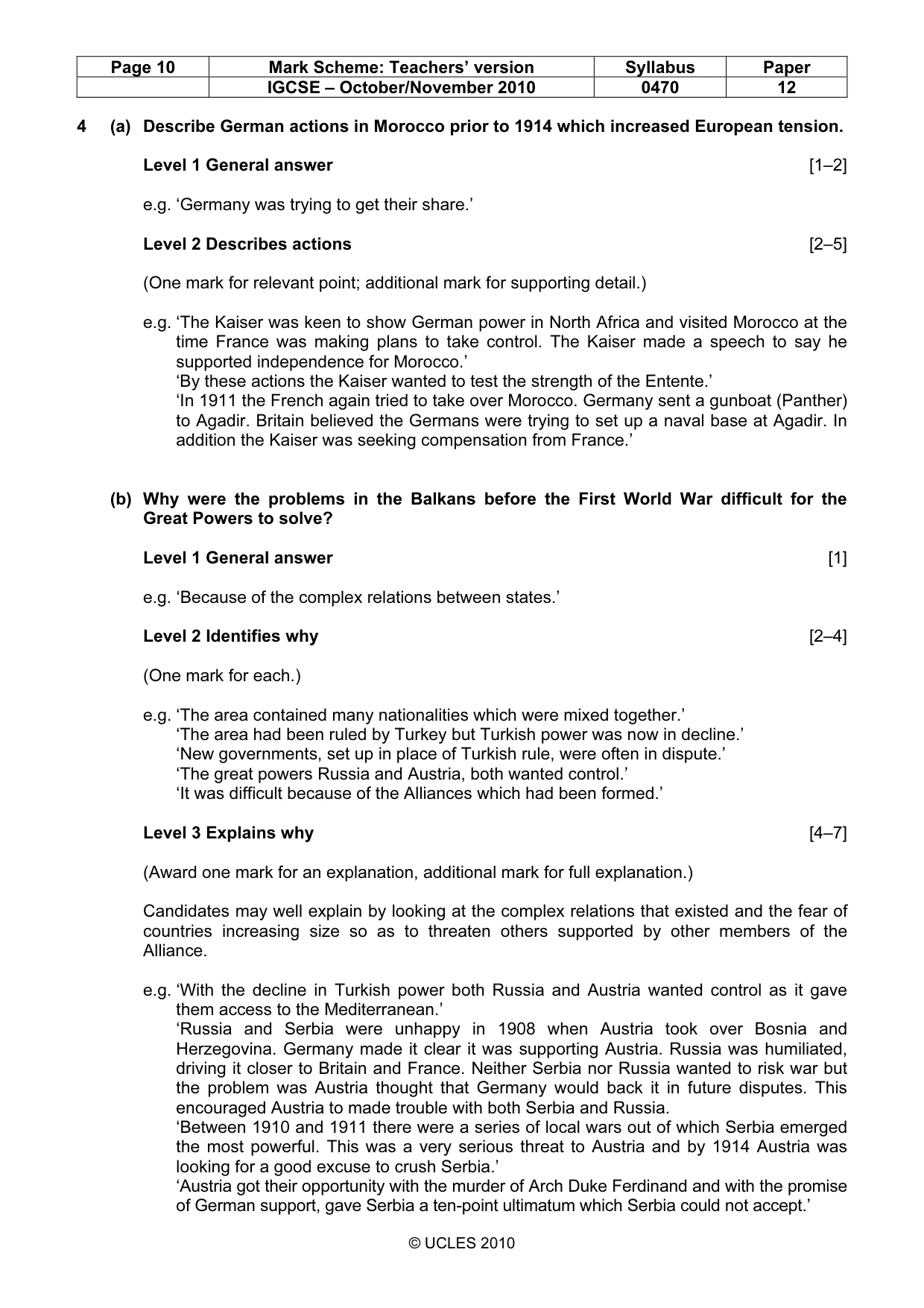 Mark scheme, page 10 of 53