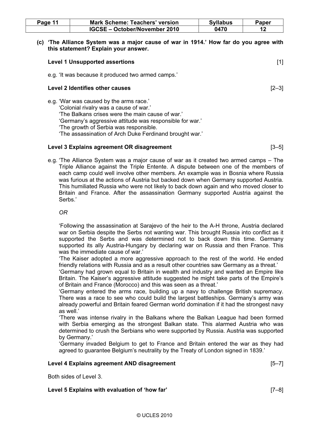 Mark scheme, page 11 of 53