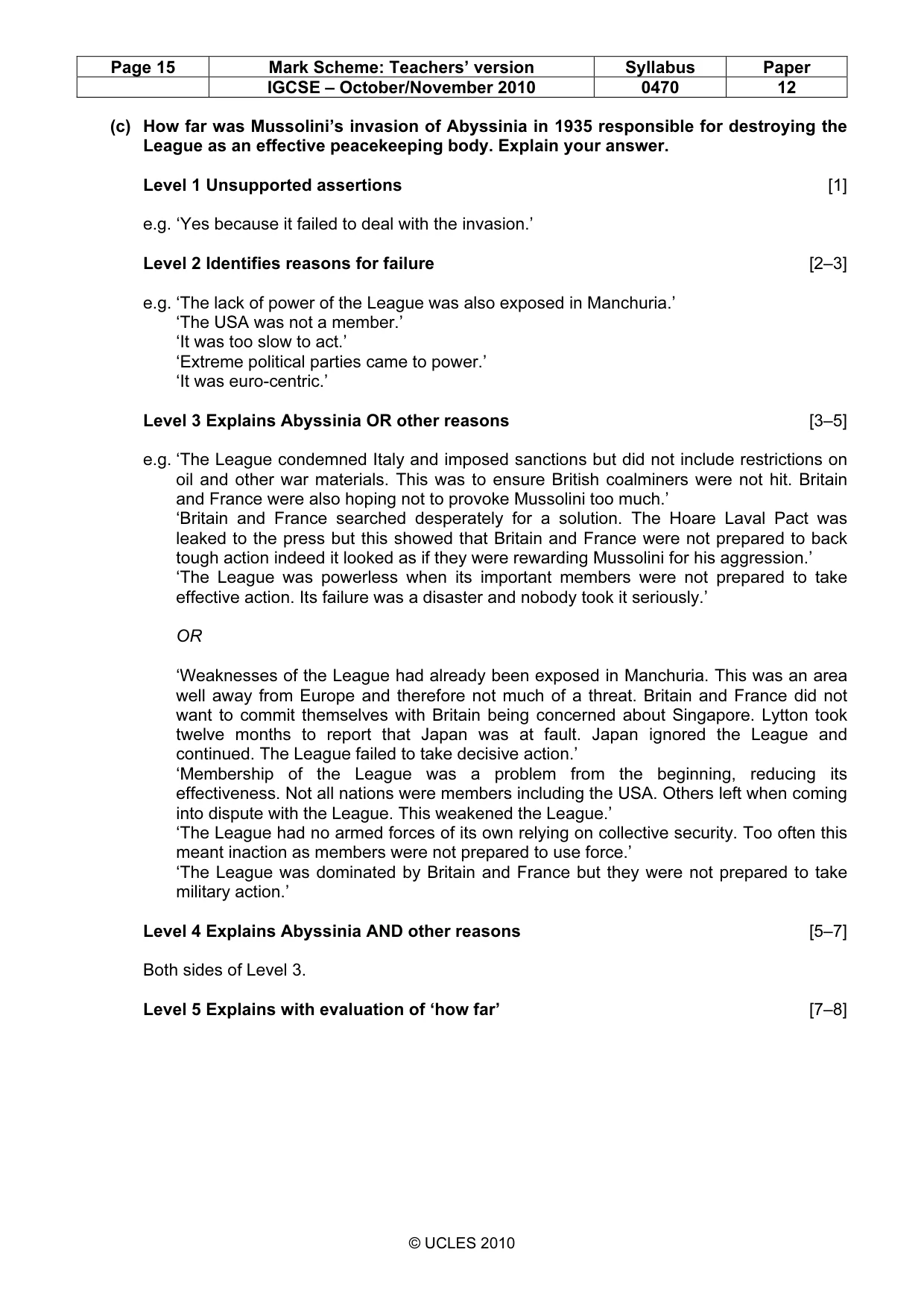Mark scheme, page 15 of 53