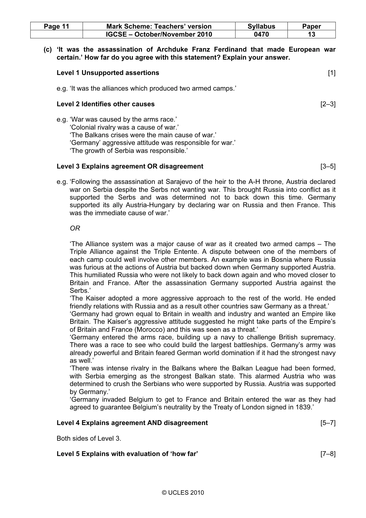 Mark scheme, page 11 of 53