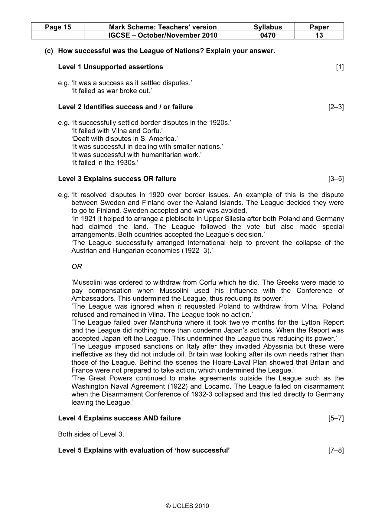 Mark scheme, page 15 of 53