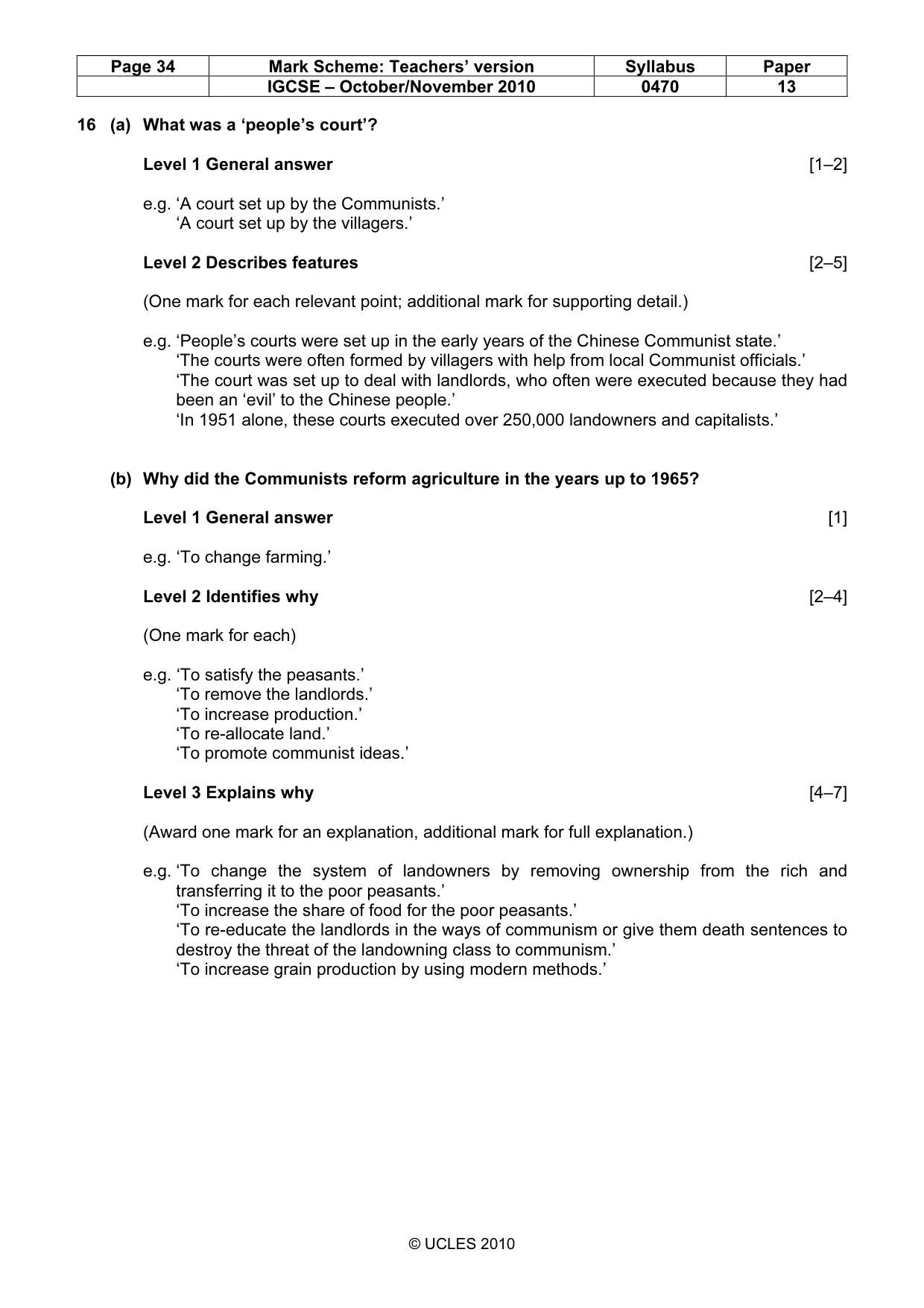 Mark scheme, page 34 of 53