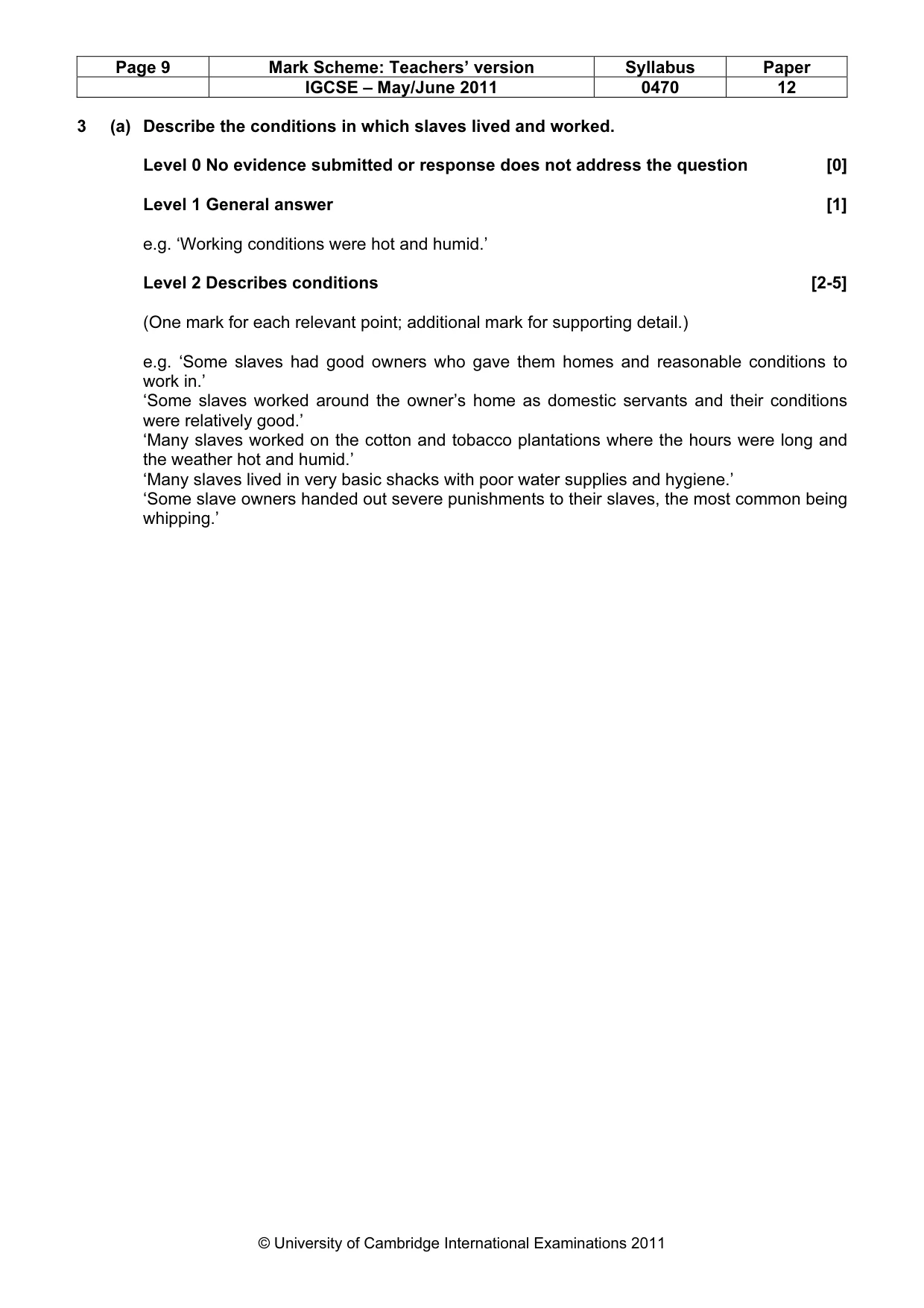 Mark scheme, page 9 of 77
