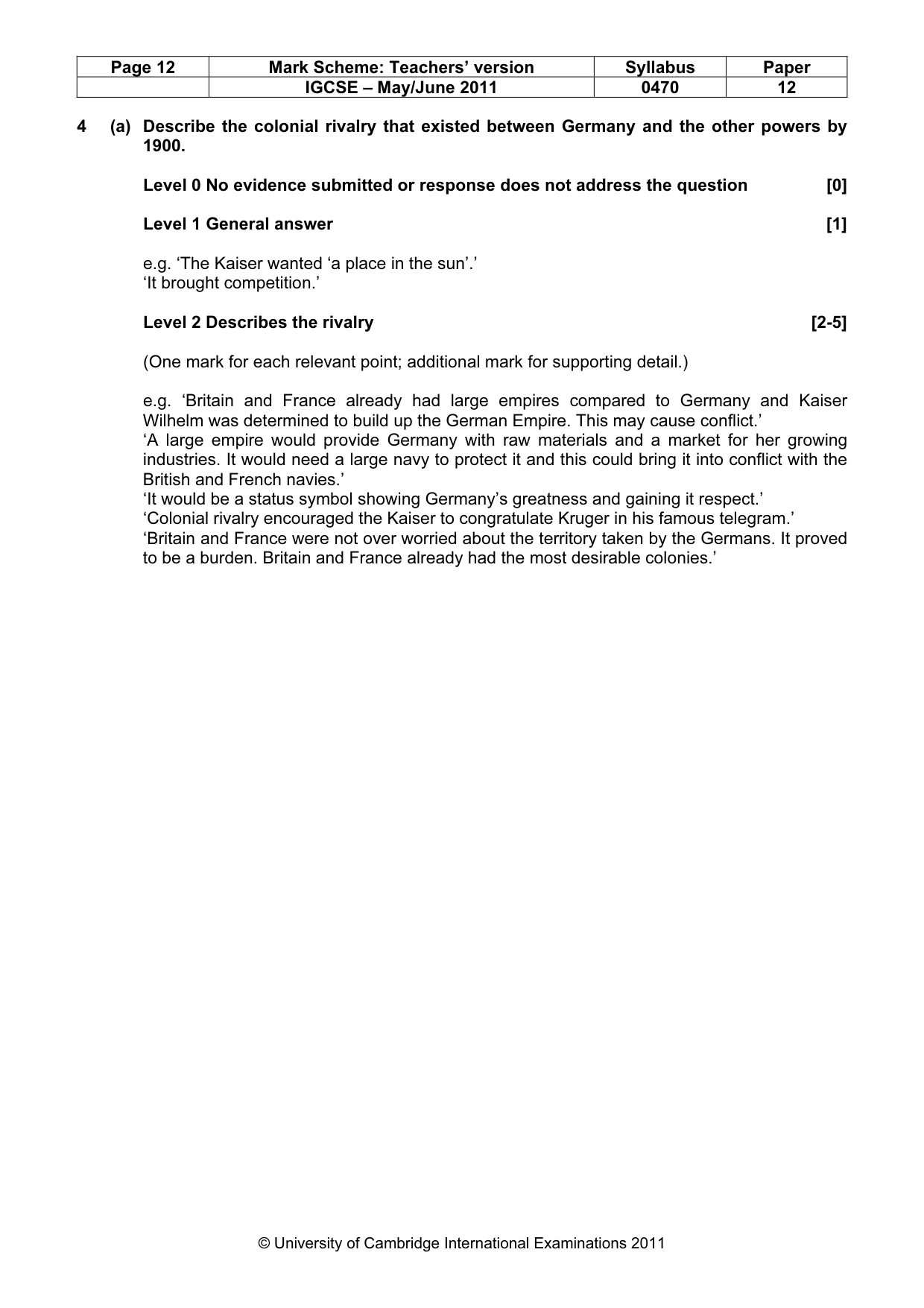 Mark scheme, page 12 of 77